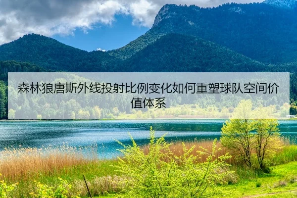 森林狼唐斯外线投射比例变化如何重塑球队空间价值体系
